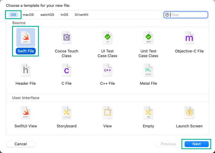 Create a test iOS app for SQLite 3