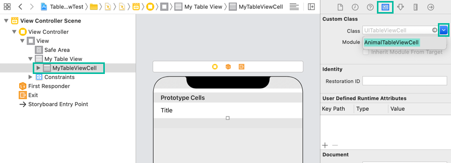 Table View Cell のカスタマイズ 7