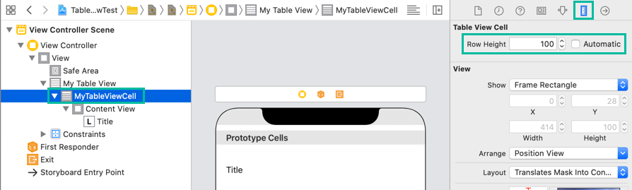 Table View Cell のカスタマイズ 9