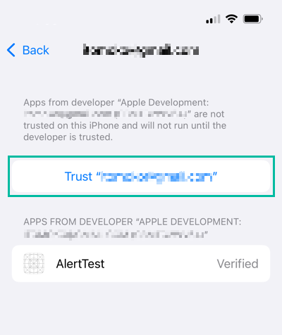 iOS Development - How to Fix Untrusted Developer Error 5