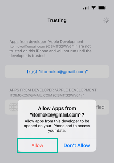 iOS Development - How to Fix Untrusted Developer Error 6