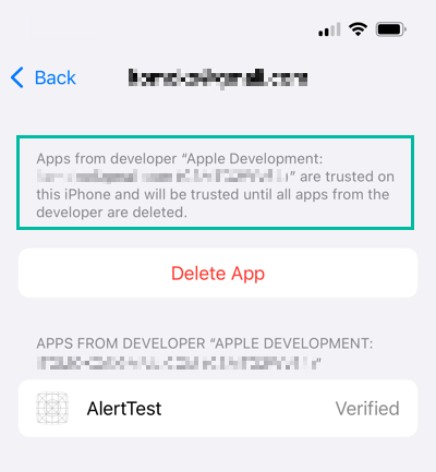 iOS Development - How to Fix Untrusted Developer Error 7