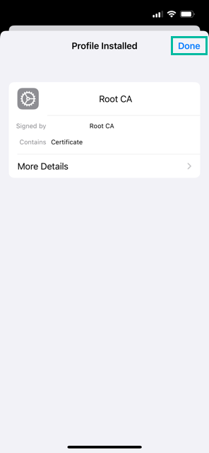 How to Install Intermediate and Root CA Certificates on iPhone 19
