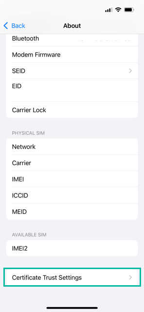 How to Install Intermediate and Root CA Certificates on iPhone 23