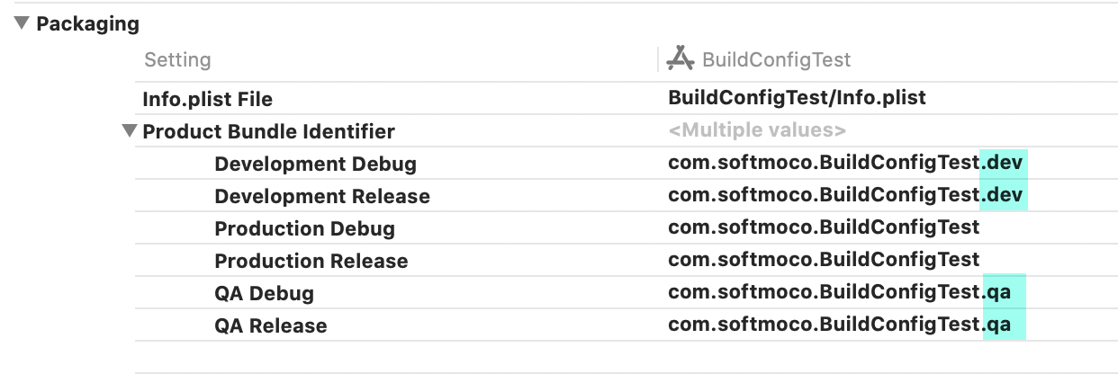 How to Configure Environment-Specific Build Settings in Xcode Project Editor 19