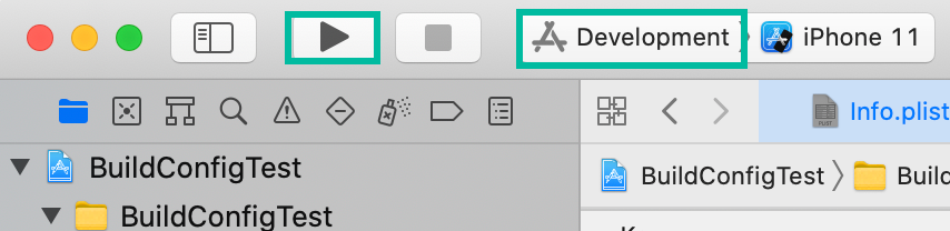 Different app names per environment - example 1