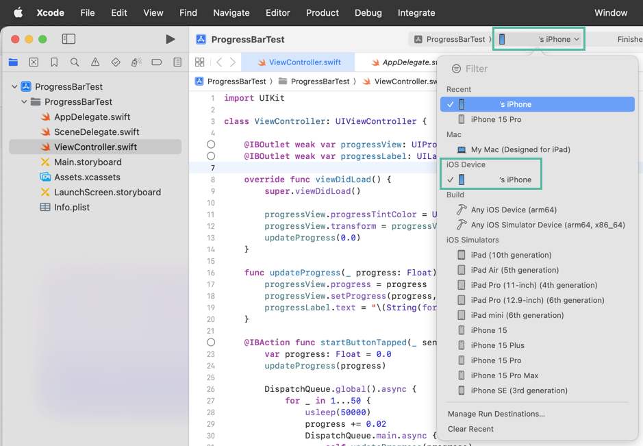 Install iOS app wirelessly from Xcode 1