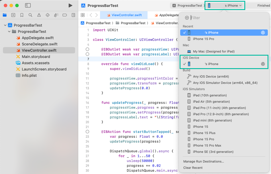 Install iOS app wirelessly from Xcode 5