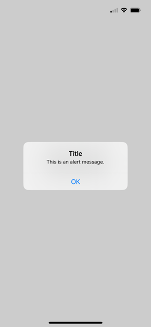 How to Show an Alert Message in an iOS App 2