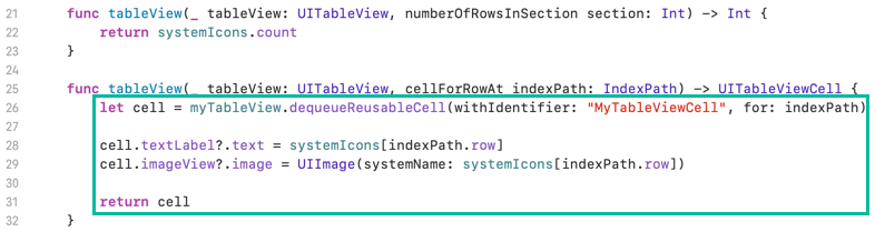 How to Use Table View (Swift) 18