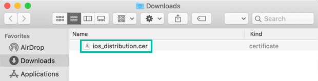 Generate an App Store Distribution Certificate 10