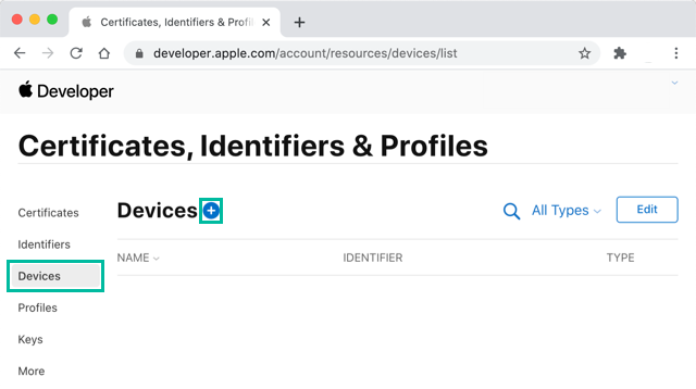 How to register devices in Apple Developer 7