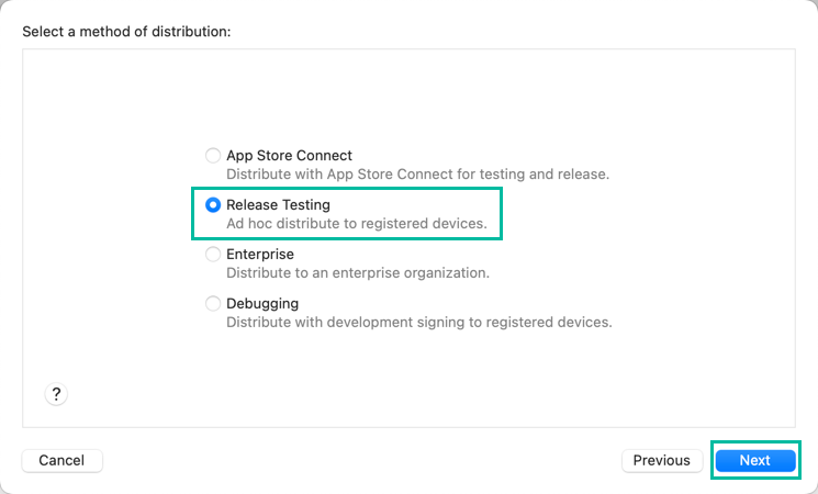 Generate an .ipa file for Ad Hoc distribution in Xcode 4-2