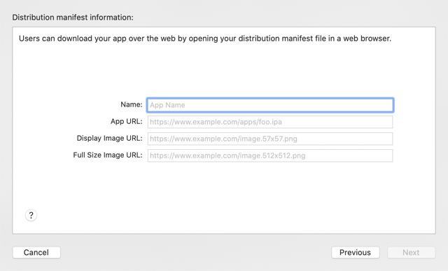 Generate an .ipa file for Ad Hoc distribution in Xcode 9