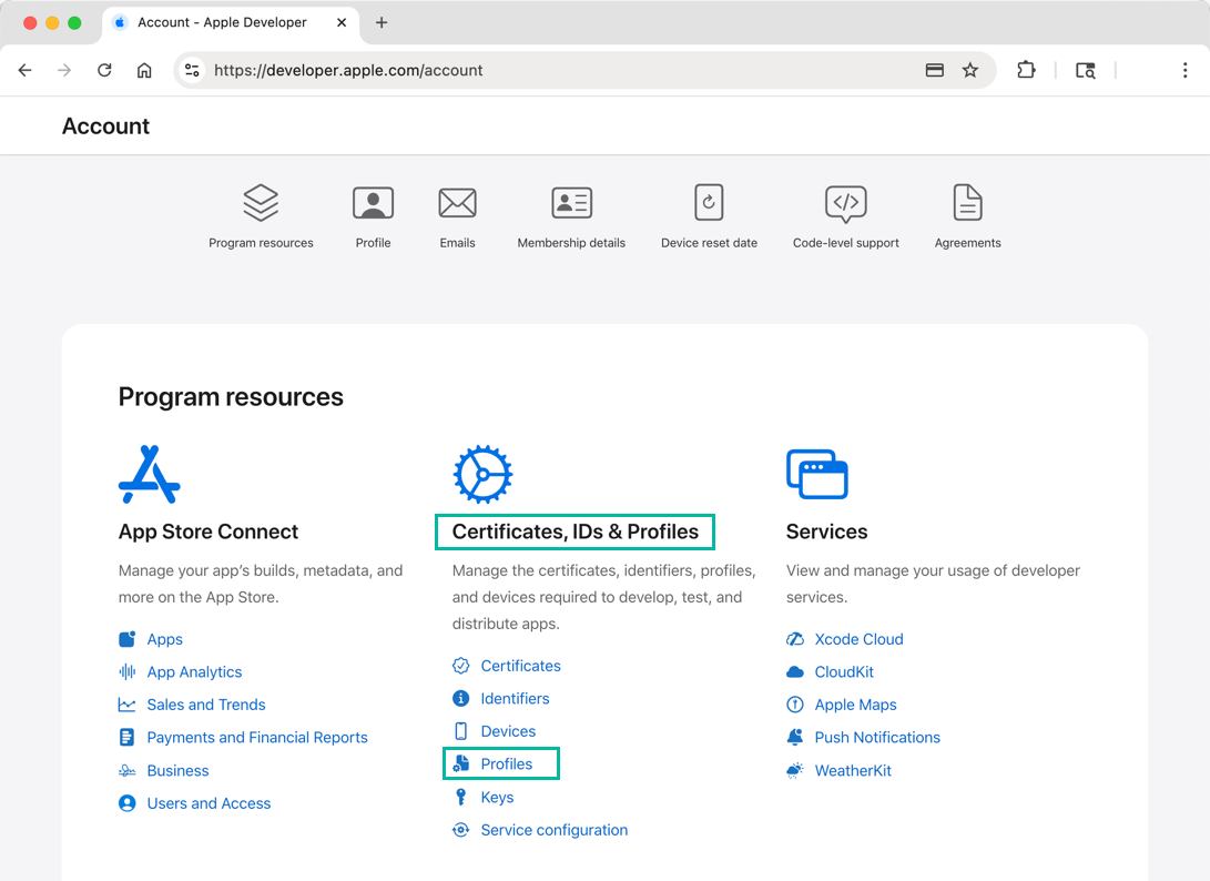 How to create a Provisioning Profile for Ad Hoc distribution 1