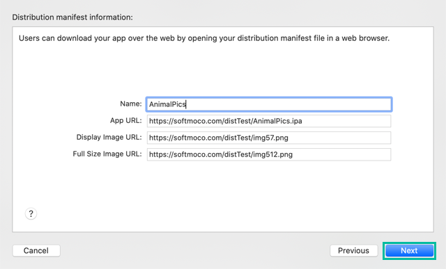 Generate an .ipa file for Ad Hoc distribution in Xcode 10