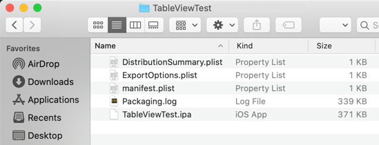 Generate an .ipa file for Ad Hoc distribution in Xcode 13