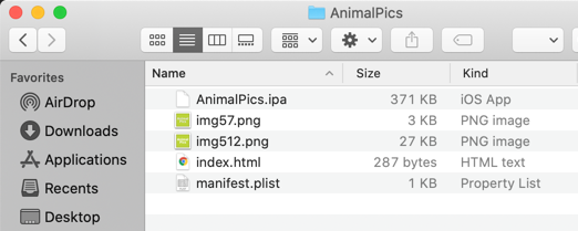 How to host .ipa for Ad Hoc Distribution 4