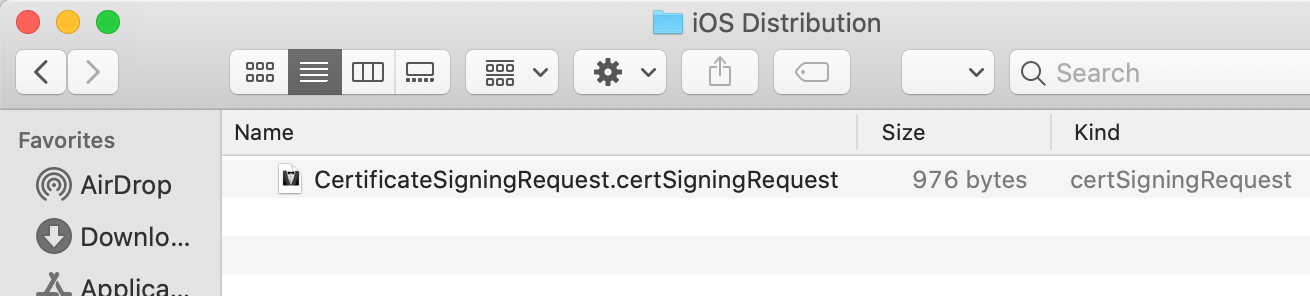 Generate an App Store Distribution Certificate 4