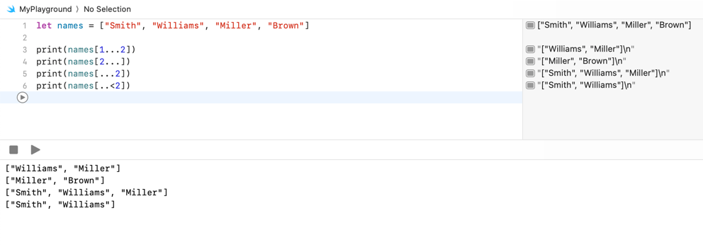 Swift Arrays - Modify and Add Elements 2