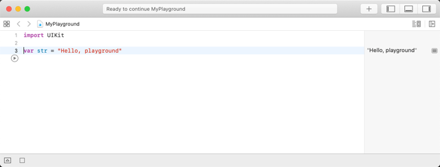はじめての Swift プログラム 6