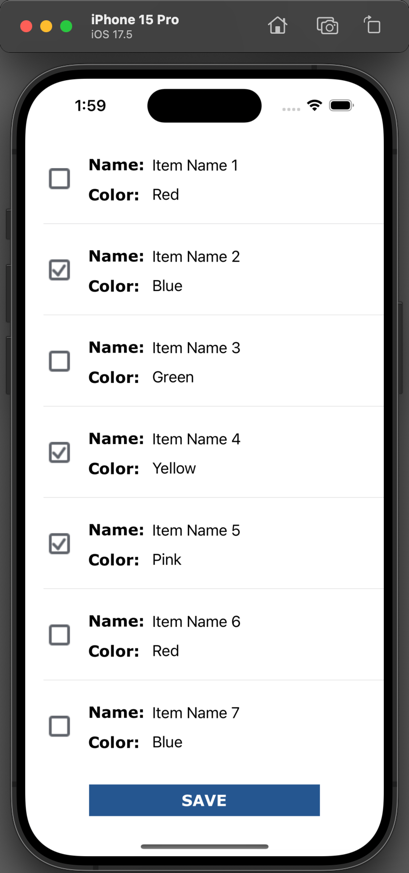 Swift - How to Add a Checkbox to a Table View Cell 16