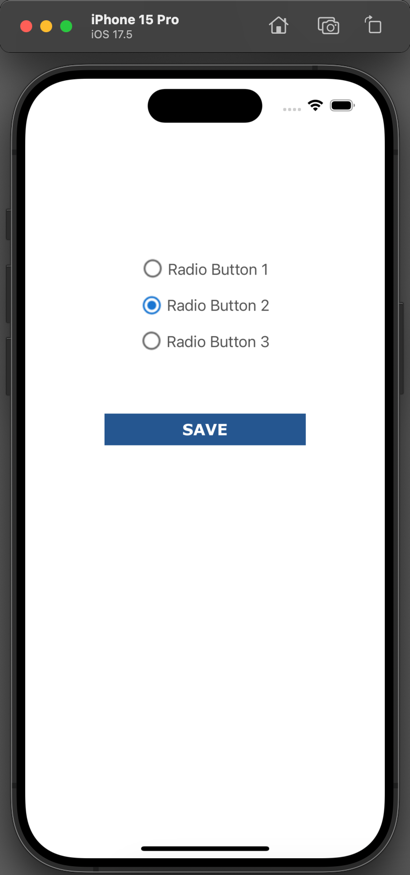 How to Create Radio Buttons in Swift 1