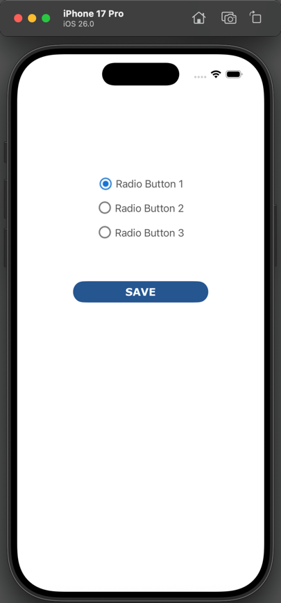 How to Create Radio Buttons in Swift 16