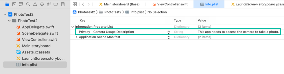 Swift - How to Take a Photo with the Camera 5