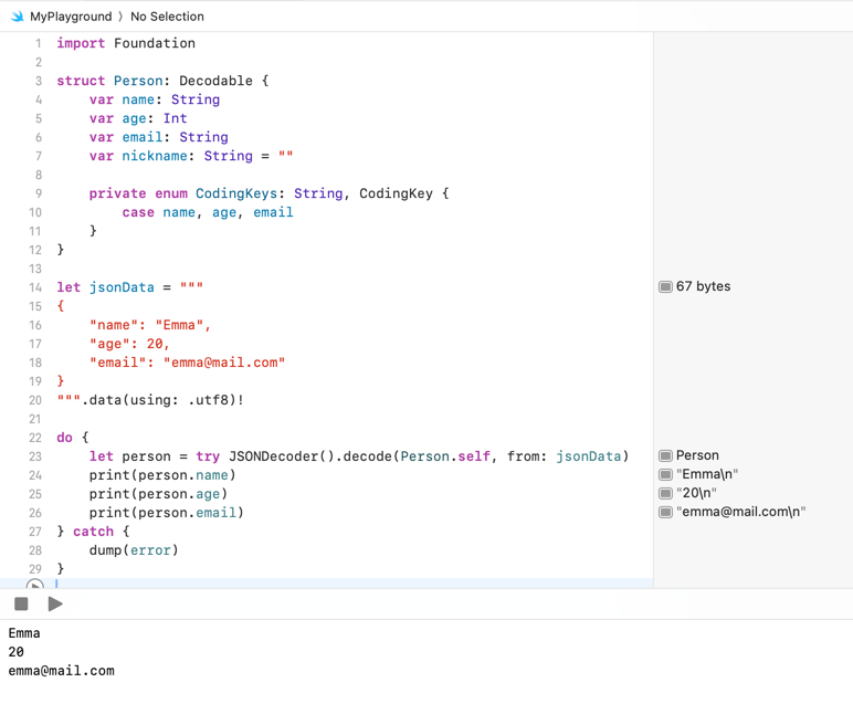 Reading and writing JSON in Swift 2