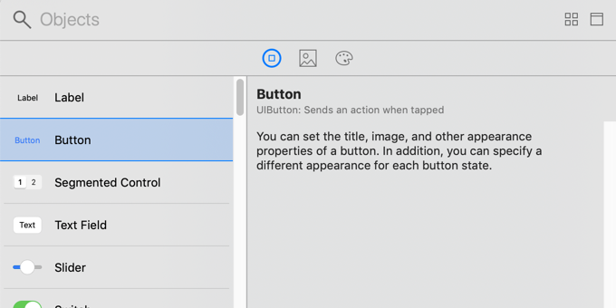 Xcode - How to Open the Object Library 1