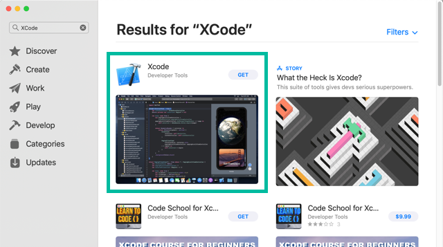 App Store - Xcode